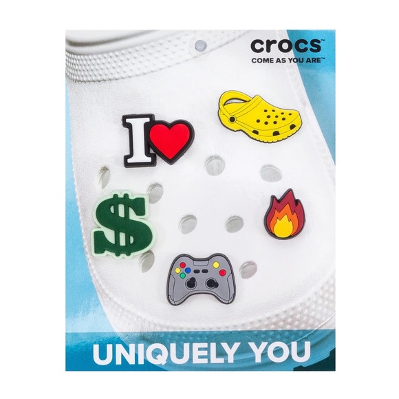 CROCS COOL TREND 5 PACK JIBBITZ - Picture 1 of 2